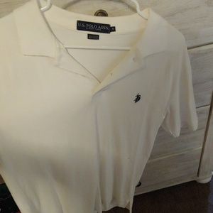 White polo shirt